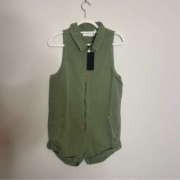 One Teaspoon Super Khaki Braxton Romper New XS - Picture 7 of 10